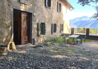 Rezzago funghi di terra cascina Enco Campoe' Caglio percorso Segantini