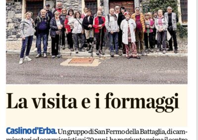 Crotto Alpe 44 - rassegna stampa